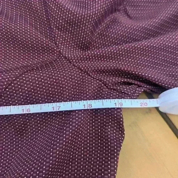 Reitmans Plum Button Down Shirt - size 15 (large) bnwot - Picture 4 of 5